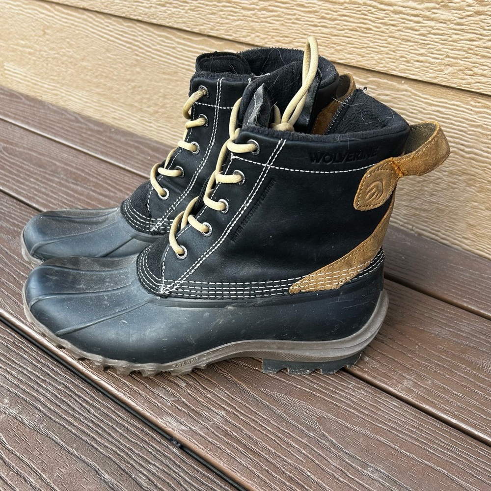 Wolverine duck boot - women’s size 10